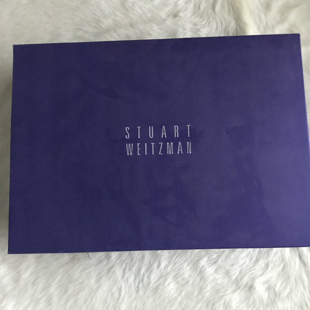 Stuart Weitzman iconic black leather 5050 Napa boots, sz.9.  NIB.